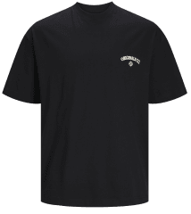 Jack & Jones JORSANTORINI BACK T-Shirt Black