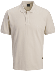 Jack & Jones Weston Μπλουζάκι Πόλο Ανοιχτό Μπεζ