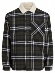 Jack & Jones Zac Teddy Πουκάμισο-τζάκετ Πράσινο