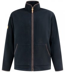 D555 Louth Micro Fleece Jacket with Sherpa Lining Black