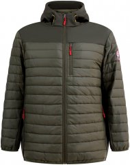 D555 Northfield Hybrid softshell μπουφάν με κουκούλα χακί