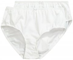 Ulla Popken 712882 Κυλοτάκια 2 τεμ. Λευκό