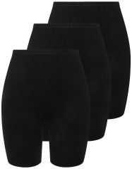 Ulla Popken 716595 Μποξεράκια 3 τεμ. Μαύρο