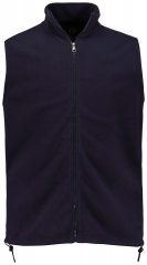 JP1880 723305 Γιλέκο fleece με όρθιο γιακά Σκούρο μπλε TALL