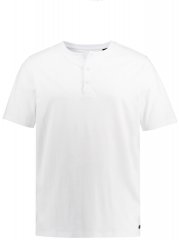 JP1880 726695 Μπλούζα Henley Λευκό