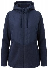 Ulla Popken 800400 Μπουφάν με φόδρα fleece Σκούρο μπλε