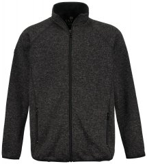 Jay-Pi 802394 Πλεκτό μπουφάν fleece Μαύρο