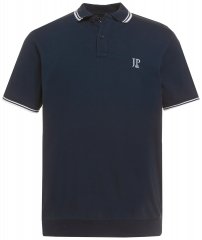 JP1880 802789 Μπλούζα πόλο με λευκό γιακά αντίθεσης Σκούρο μπλε