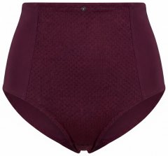Ulla Popken 813137 Κυλοτάκι σμίλευσης ψηλόμεσο Μπορντό