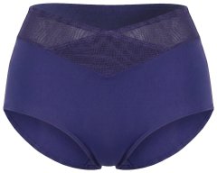 Ulla Popken 825676 Κυλοτάκι σμίλευσης ψηλόμεσο Μπλε ρουά