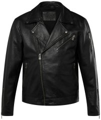 JP1880 830586 Μπουφάν biker από nappa αρνιού Μαύρο