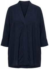 Ulla Popken 840210 Ζακέτα πλεκτή Σκούρο μπλε
