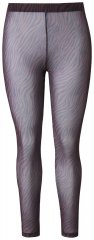 Ulla Popken 842879 Κολάν καλσόν με animal print Σκούρο καφέ