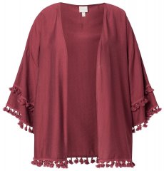 Ulla Popken 849860 Κιμονό Κόκκινο της σκουριάς