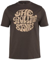 JP1880 851001 Rolling Stones Retro Logo Μπλουζάκι Φουντουκί