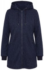 Ulla Popken 853577 Μπουφάν fleece Σκούρο μπλε
