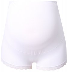 Ulla Popken 853631 Κυλοτάκια εγκυμοσύνης με δαντέλα Λευκό