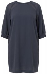 Ulla Popken 853946 Φόρεμα με μανίκια 3/4 Λαδί