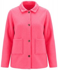 Ulla Popken 854200 Μπουφάν fleece Ροζ