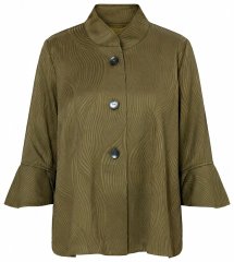 Ulla Popken 855125 Ζακέτα Χακί