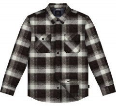 Double Outfitters GS-5233 Φανελένιο πουκάμισο Καφέ/Μπεζ