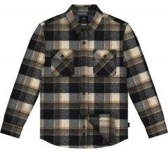 Double Outfitters GS-5233 Φανελένιο πουκάμισο Μπλε μαρέν/Μπεζ