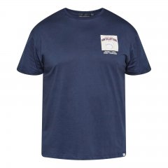 North Latitude T-Shirt With Print Μπλε μαρέν
