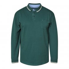 North Latitude Superflex Polo LS Πράσινο/Χακί