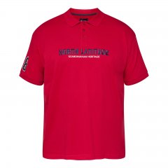 North Latitude Logo Polo Κίτρινο/Πορτοκαλί