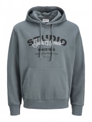Jack & Jones Yuki Hood Sweatshirt Stormy Weather