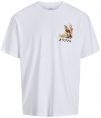 Jack & Jones Fuji Crew Neck T-Shirt Bright White