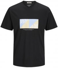 Jack & Jones Vira Branding Crew Neck T-Shirt Black