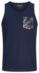 Jack & Jones Honolulu Pocket Tanktop Navy
