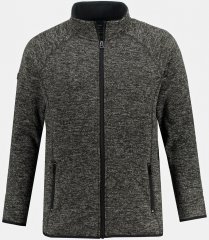 JAY-PI Knitted Fleece Jacket Gray
