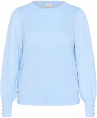 Kaffe Curve Lizzy Πουλόβερ με μακρύ μανίκι Μπλε