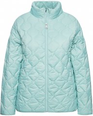 Ulla Popken HYPRAR Lightweight Quilted Water-Repellent Jacket Ice Blue