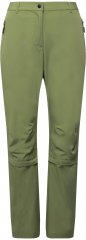 Ulla Popken Versatile Zip Off Leg Quick Dry Stretch Pants Green