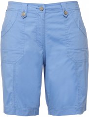 Ulla Popken Cargo Bermuda Shorts Cloud Blue