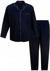 Espionage PJ057A Traditional Pyjama Navy