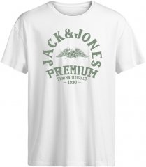 Jack & Jones Blurobar Crew Neck T-Shirt White