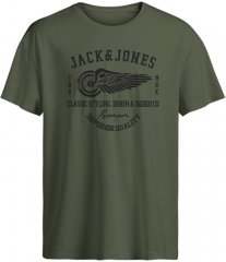 Jack & Jones Blurobar Crew Neck T-Shirt Green