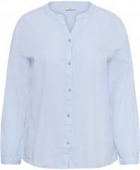 Kaffe Curve Nana Πουκάμισο με μακρύ μανίκι Μπλε