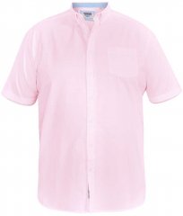 D555 James Oxford Πουκάμισο Με Κοντά Μανίκια TALL Ροζ