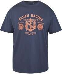 North Latitude 61121 Μπλουζάκι Με Στάμπα Ναυτικό Μπλε