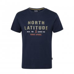 North Latitude Logo T-Shirt Navy