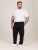D555 Dexter 1 Cargo Jogger With Bear Embroidery TALL Μαύρο - TALL Αθλητικές φόρμες - Φόρμες TALL για Ψηλούς Άνδρες