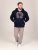 D555 Hector Adventurer Printed Zip Through Hoody Μπλε μαρέν - φούτερ/Φούτερ με κουκούλα - φούτερ/Φούτερ με κουκούλα ανδρικά μεγάλα μεγέθη 