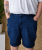 Kam Jeans Pepe Knitted Denim Shorts Random Mid Wash Blue - Σορτς - Aνδρικεσ βερμουδεσ μεγαλα μεγάλα μεγέθη