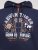 D555 Hector Adventurer Printed Zip Through Hoody Μπλε μαρέν - φούτερ/Φούτερ με κουκούλα - φούτερ/Φούτερ με κουκούλα ανδρικά μεγάλα μεγέθη 