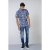 D555 Sheldon Hawaii Shirt Navy - Πουκάμισα - Aνδρικά πουκαμισα μεγαλα μεγάλα μεγέθη